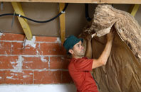 East Pulham tapered roof insulation